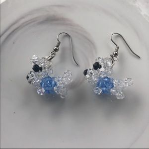 Swarovski Yorkie Earrings